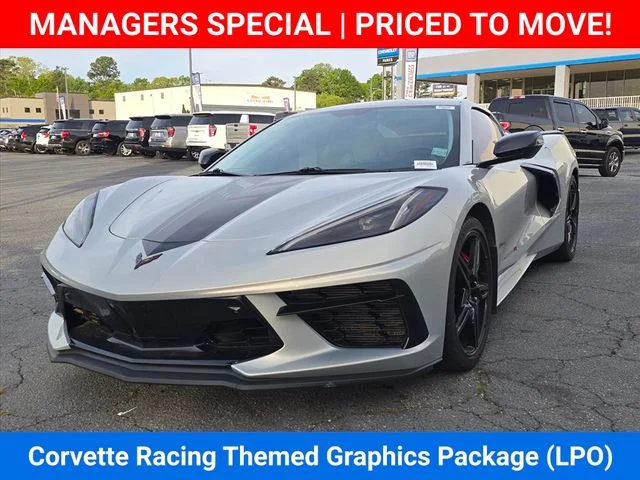 Used 2023 Silver Chevrolet Stingray image 13