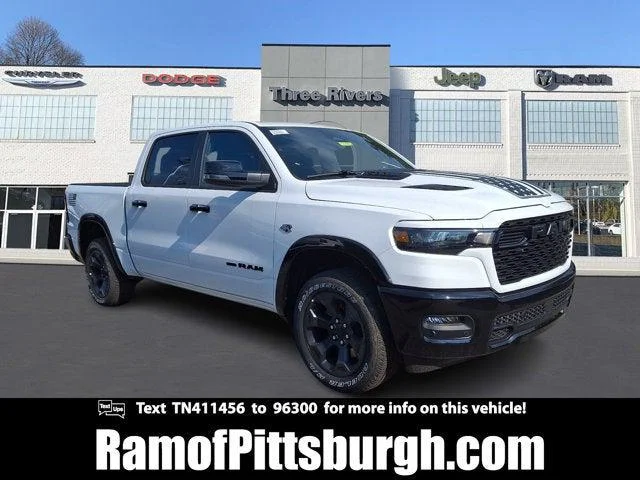 New 2026 Bright White Clear-Coat Exterior Paint RAM Big Horn/Lone Star image 1