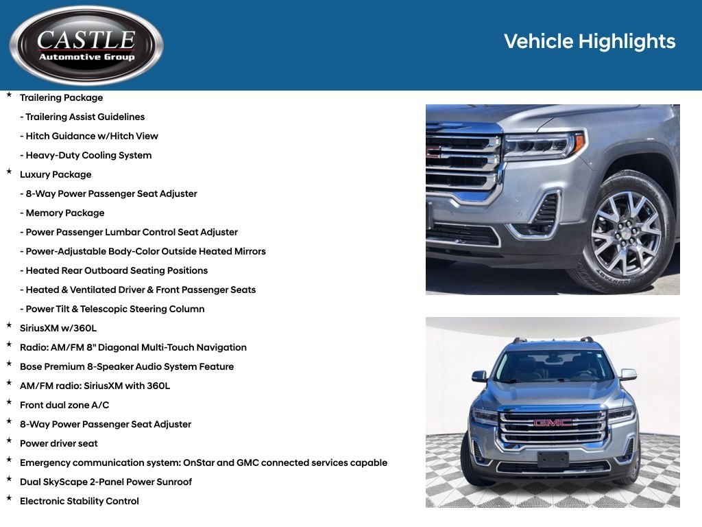 2023 GMC Acadia SLT - Photo 8