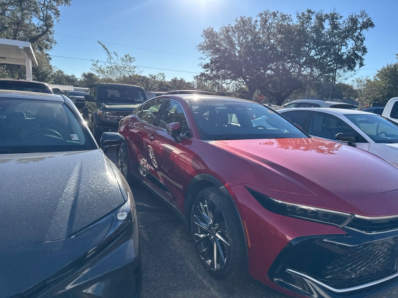 Used 2023 Red Toyota Limited image 3