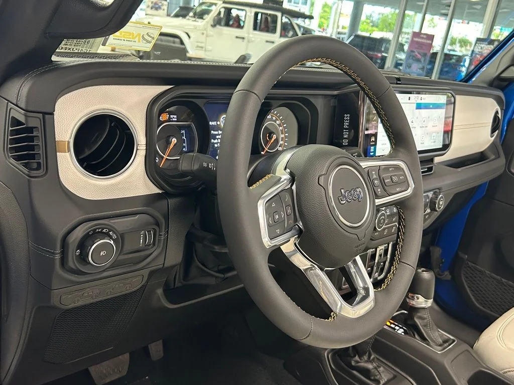 Used 2024 Blue Jeep Sahara image 32
