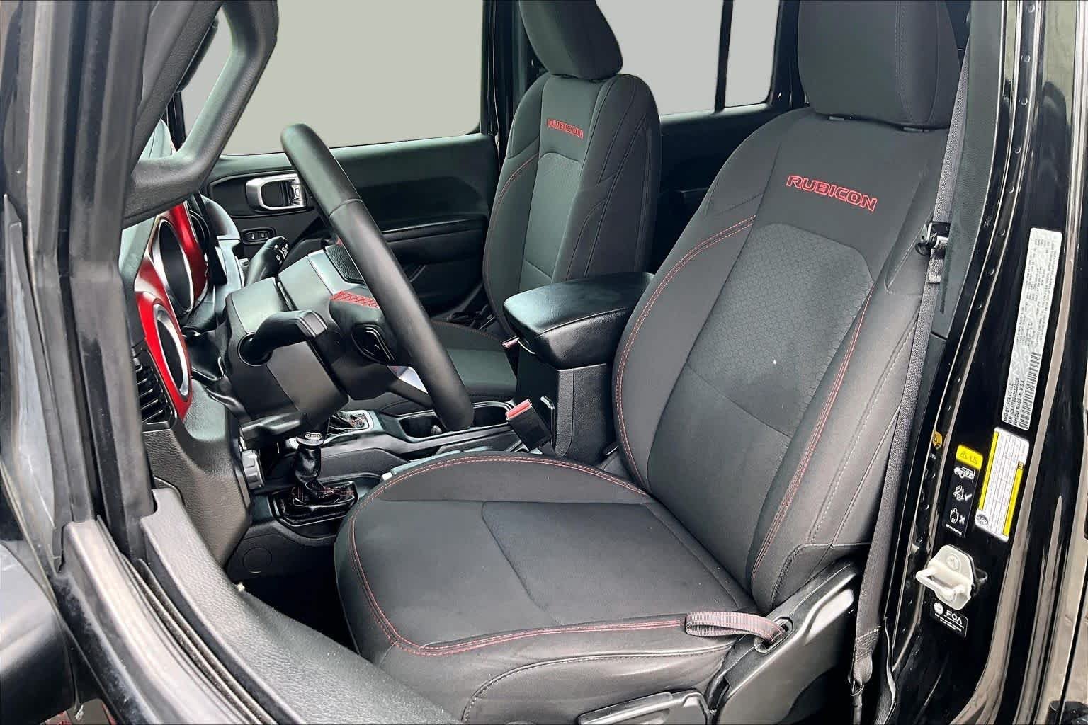 Used 2023 Black Clearcoat Jeep Rubicon image 8