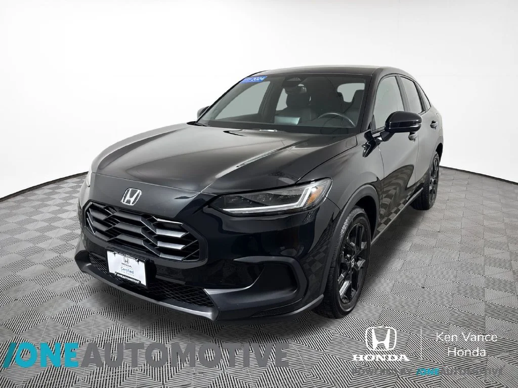 Certified Used 2024 Black Honda Sport image 1