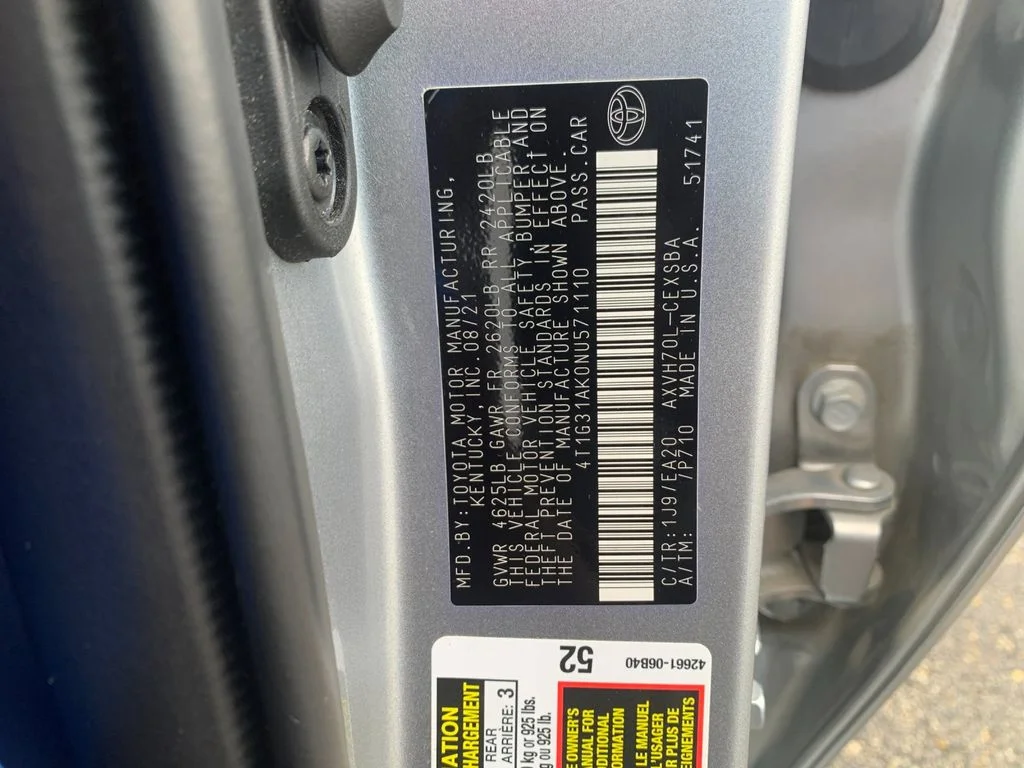 Used 2022 Silver Toyota SE image 33