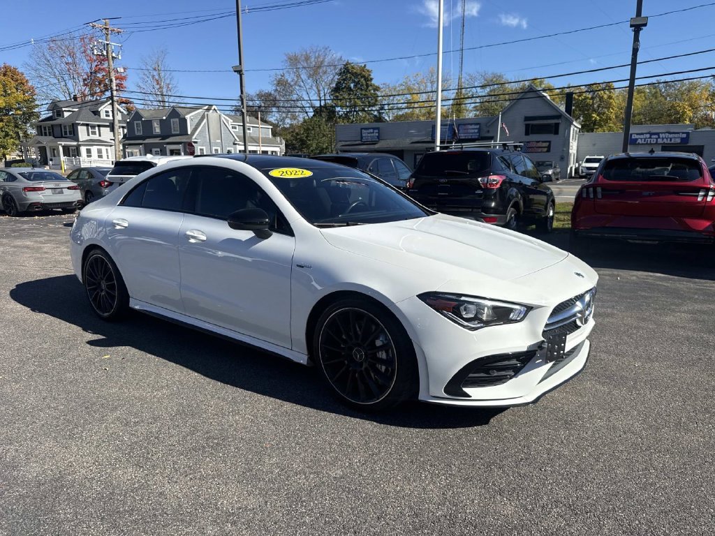 Used 2022 White Mercedes-Benz CLA 35 AMG® image 10