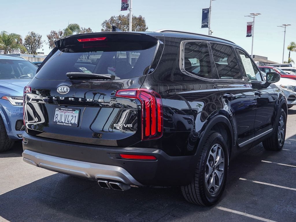 Used 2020 Black Kia EX image 7