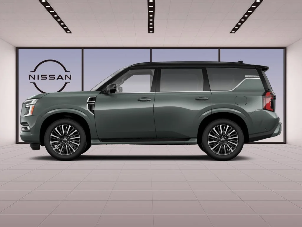 New 2026 Alpine Metallic / Super Black Two-tone Nissan Platinum Reserve image 9