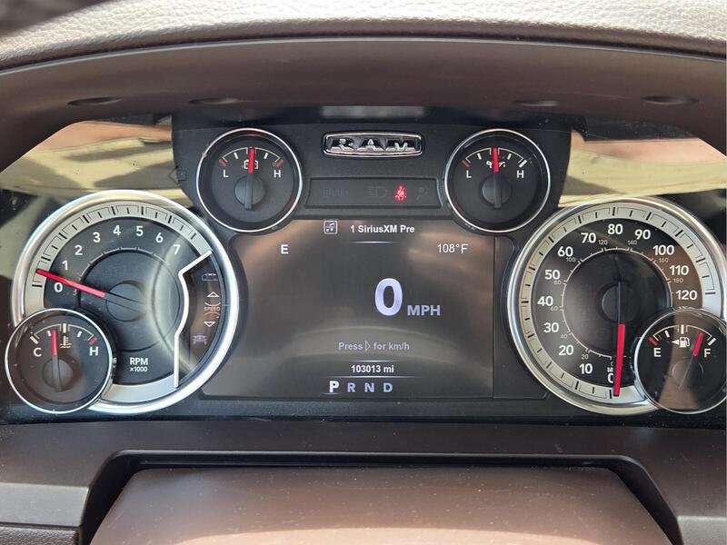 Certified Used 2017 Red RAM LARAMIE 4X4 CREW CAB 5