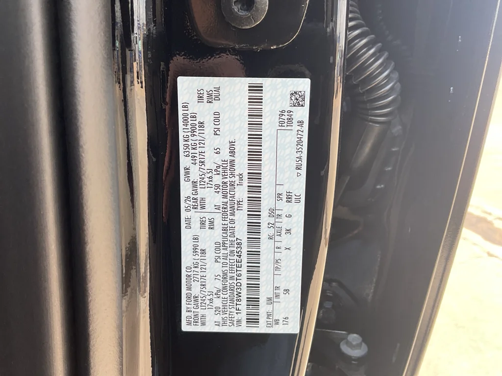 New 2026 Agate Black Metallic Ford LARIAT image 20