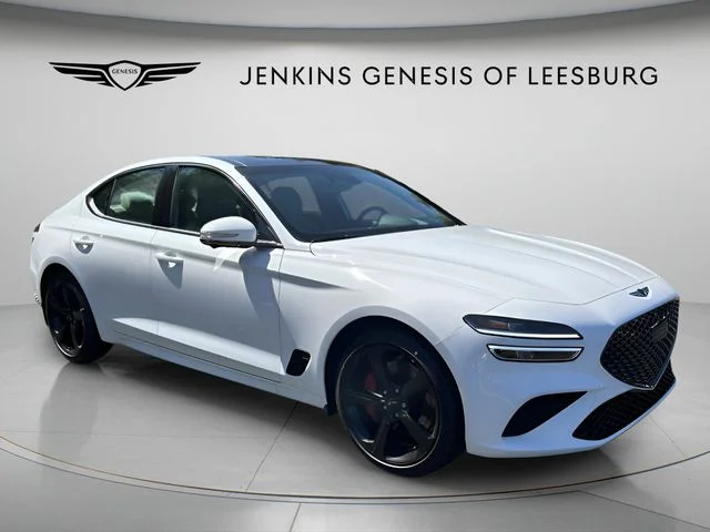 Used 2026 White Genesis 3.3T Sport Prestige image 1