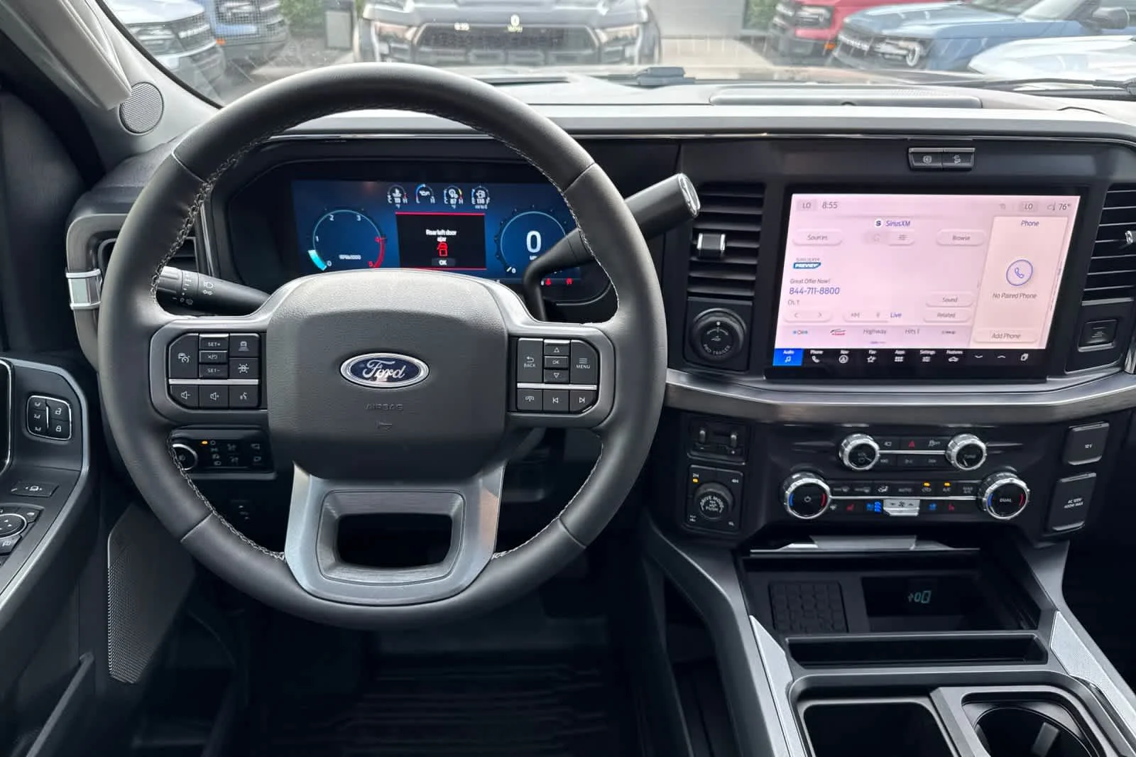 Certified Used 2025 Antimatter Blue Metallic Ford LARIAT image 14