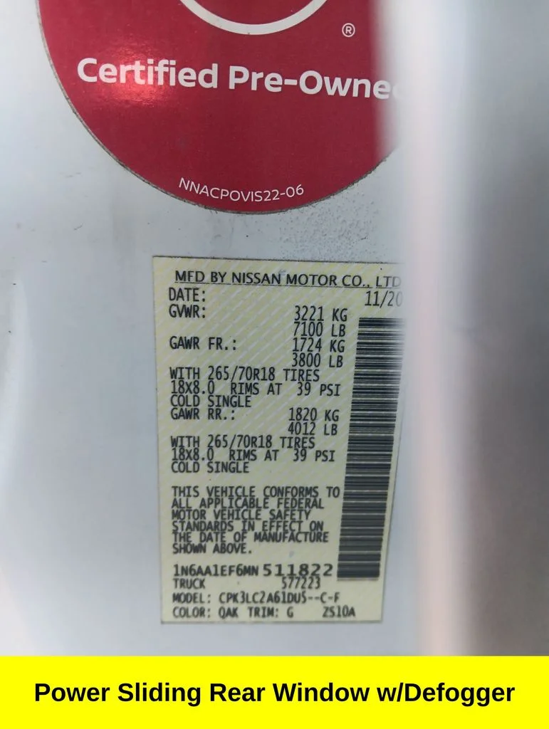 Used 2021 White Nissan SV image 30