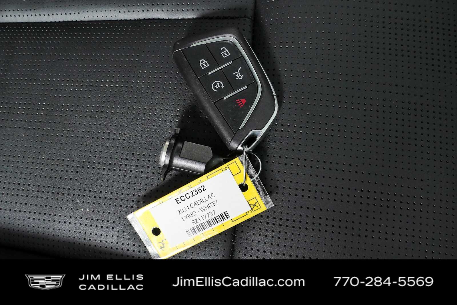 Certified Used 2024 Crystal White Tricoat Cadillac Sport 1 image 24