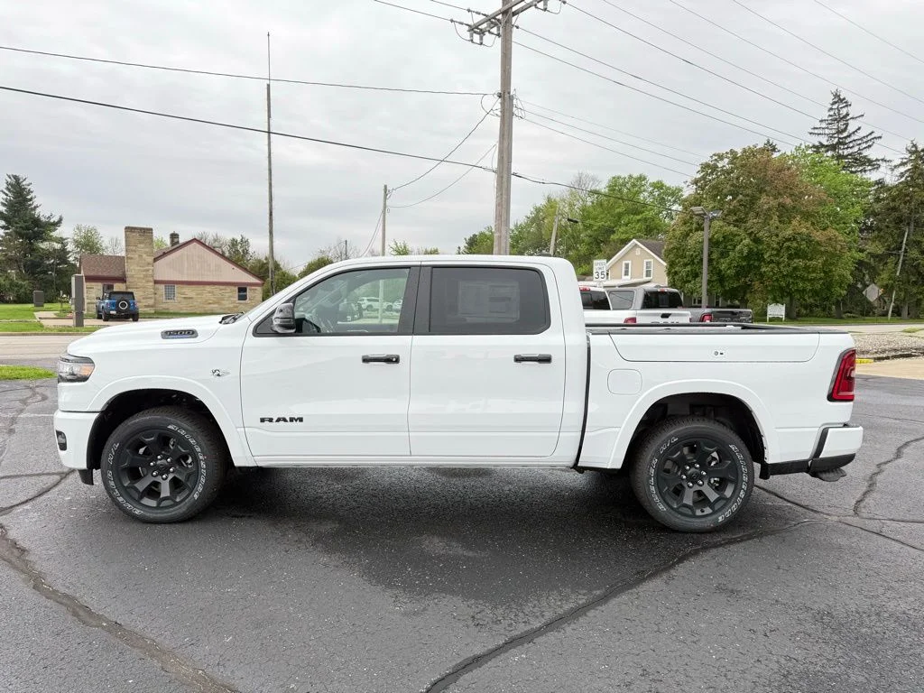New 2026 Bright White Clear-Coat Exterior Paint RAM Big Horn/Lone Star image 4
