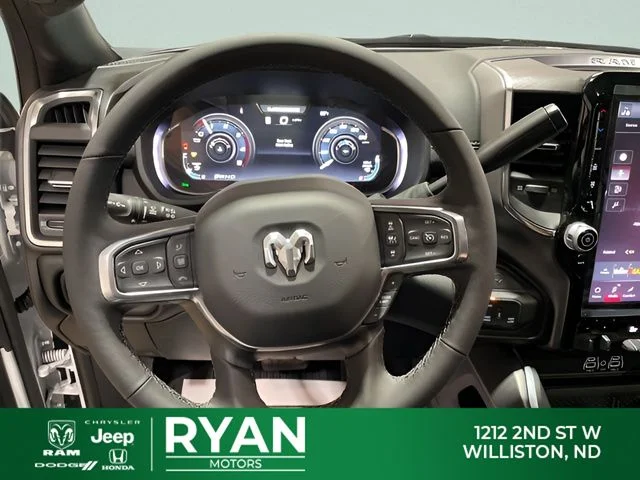 New 2026 Bright White Clear-Coat Exterior Paint RAM Laramie image 29