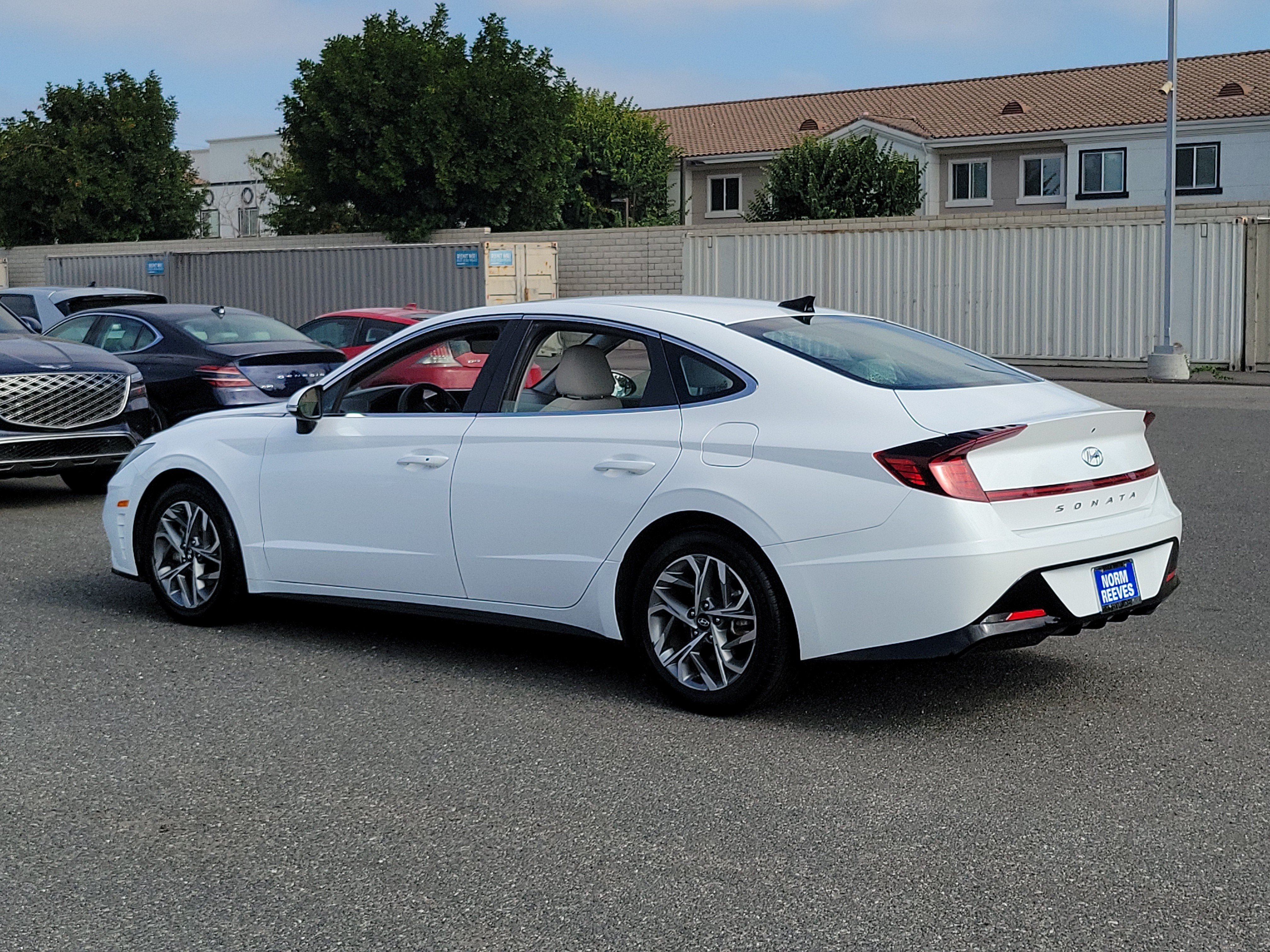 Certified Used 2023 Serenity White Hyundai SEL image 27
