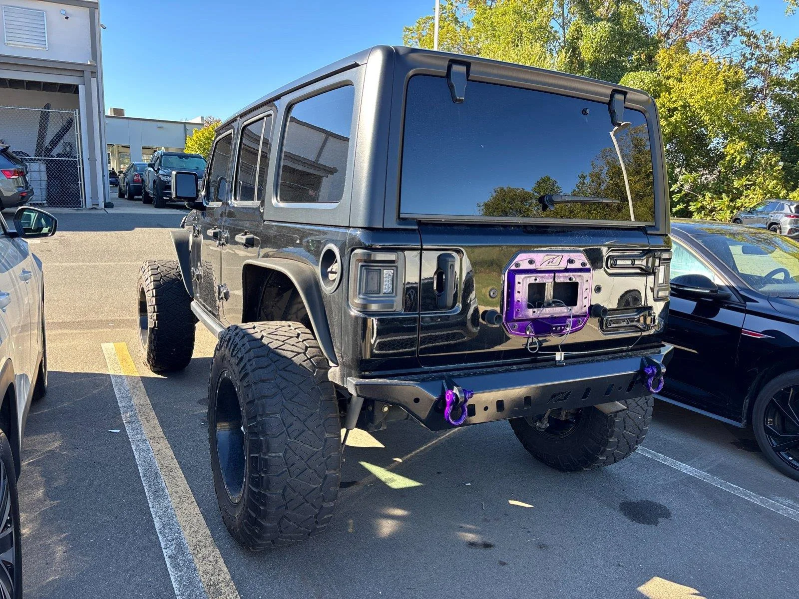 Used 2022 Black Clearcoat Jeep Unlimited Sport Altitude image 3