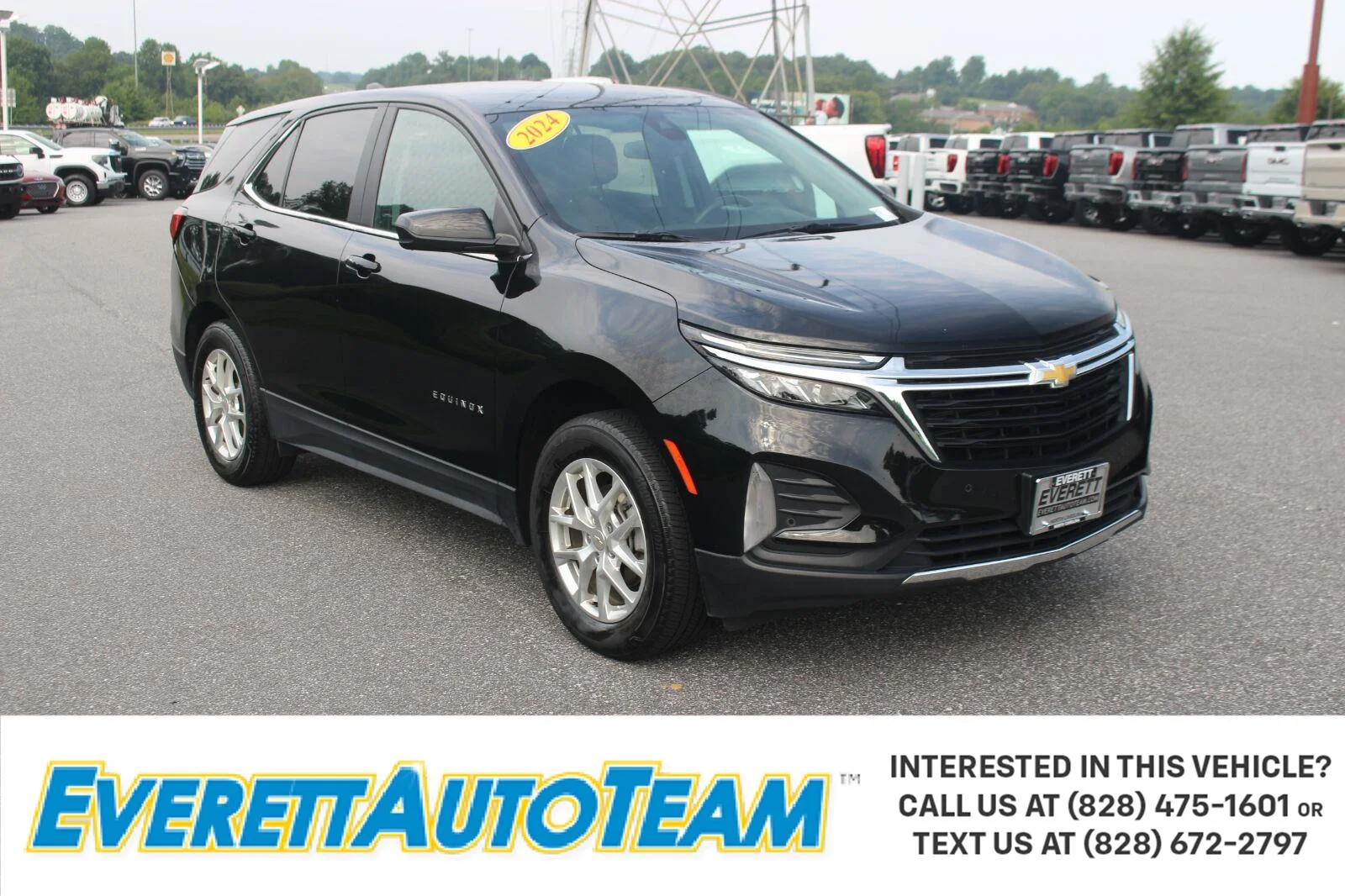 Used 2024 Mosaic Black Metallic Chevrolet LT image 1