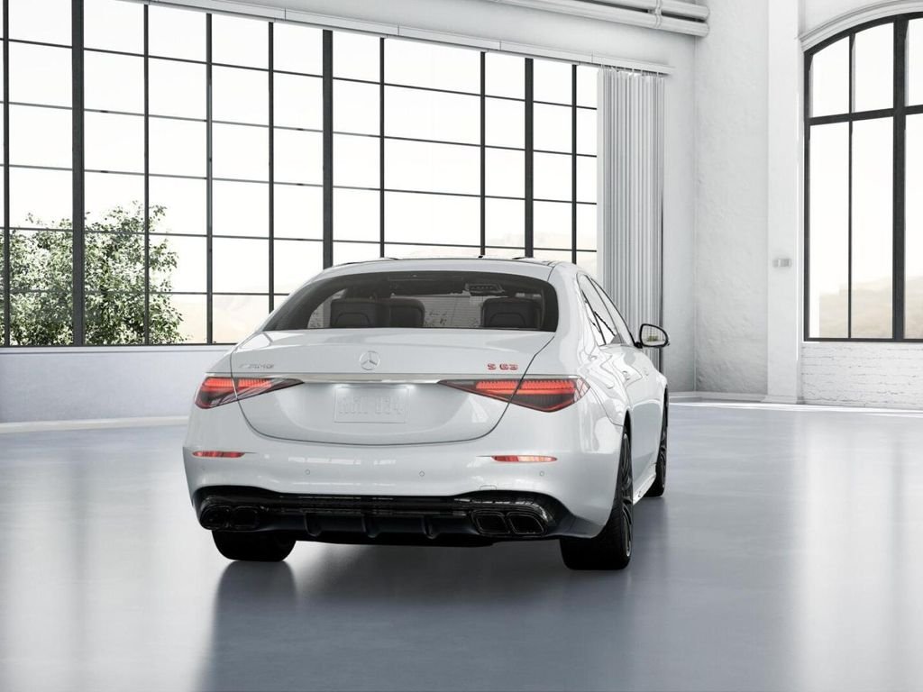 New 2026 MANUFAKTUR Moonlight White Metallic Mercedes-AMG S 63 E AMG® image 24