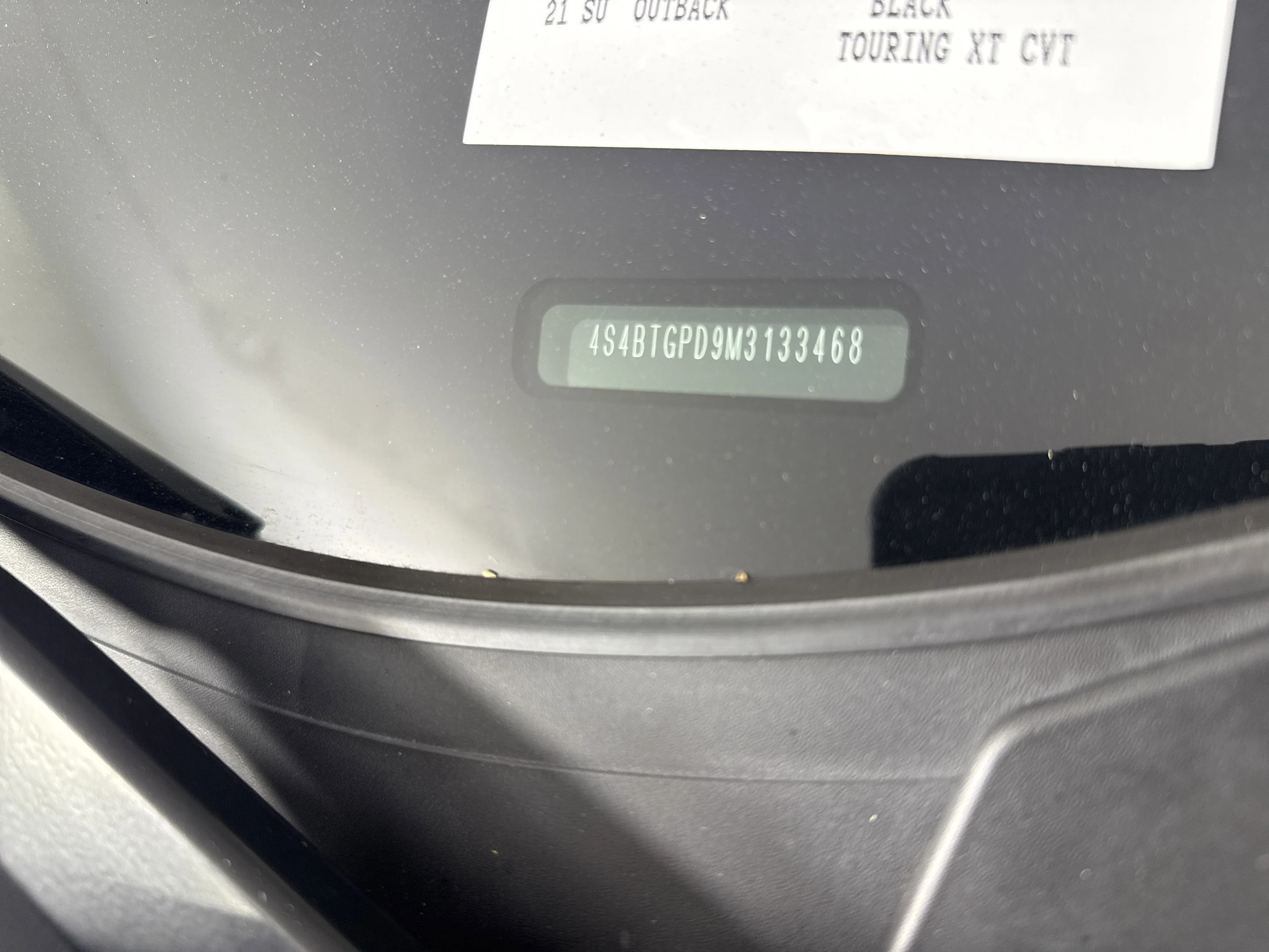 Used 2021 Crystal Black Silica Subaru Touring XT image 22