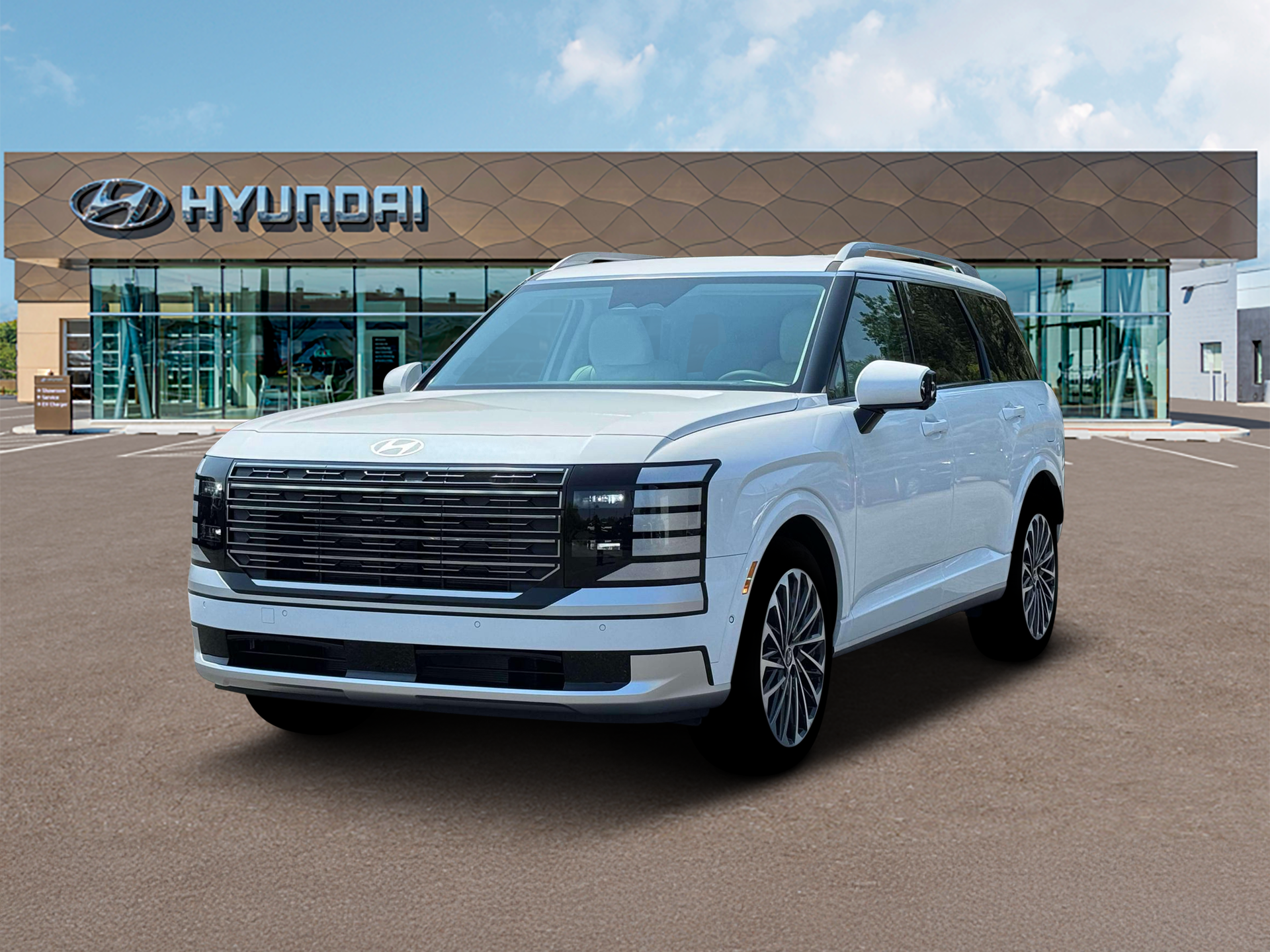 New 2026 White Hyundai Calligraphy AWD image 1
