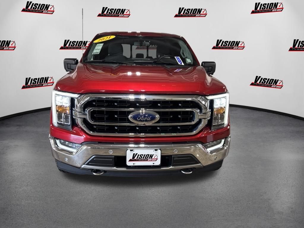 Used 2021 Red Ford XLT image 2