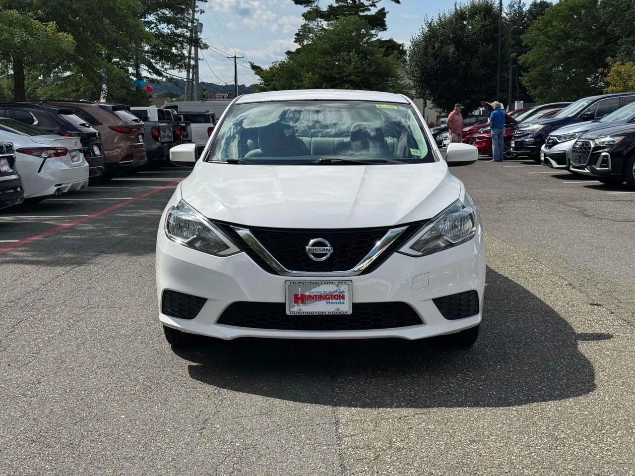 Used 2016 Nissan Sentra S with VIN 3N1AB7AP0GY284882 for sale in Huntington, NY