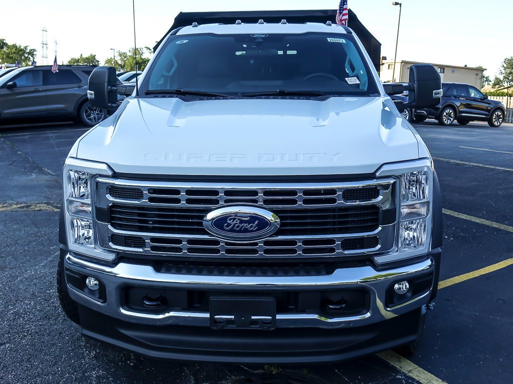 New 2026 Oxford White Ford 11' Dump Body image 5