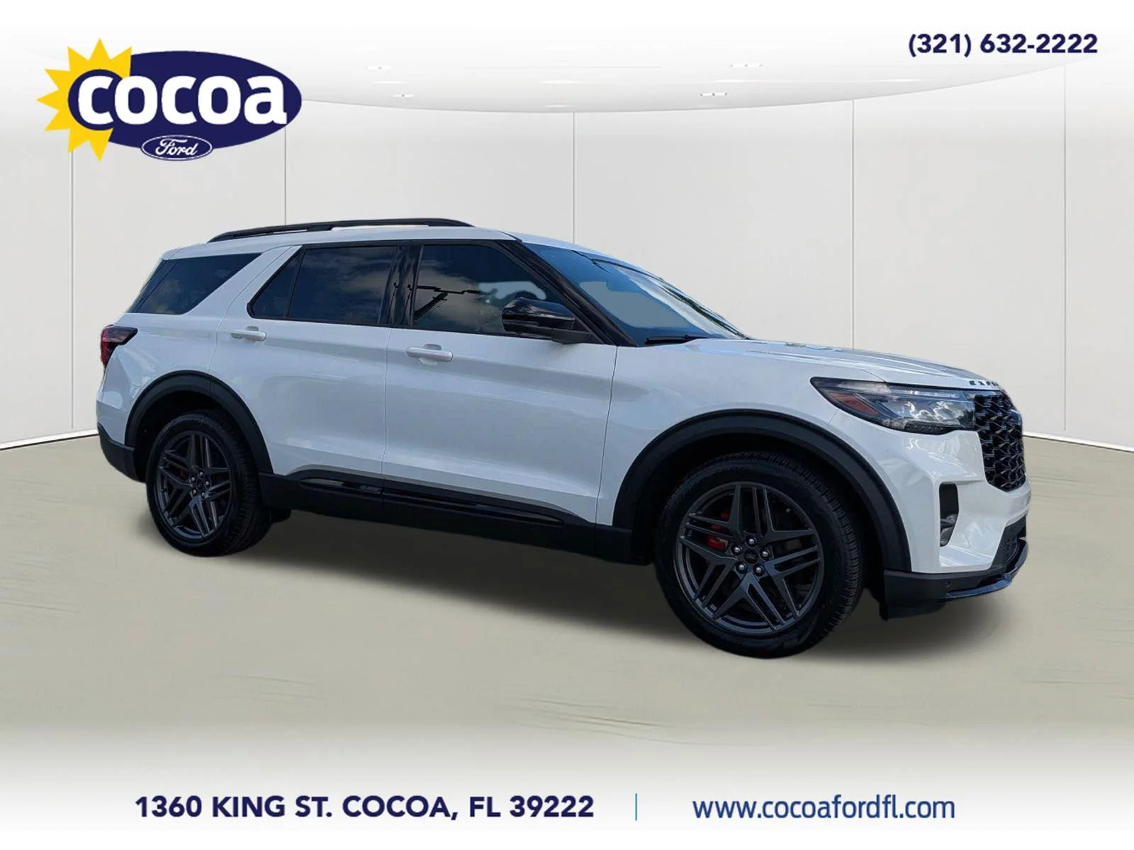 New 2026 Star White Metallic Tri-Coat Ford ST image 1