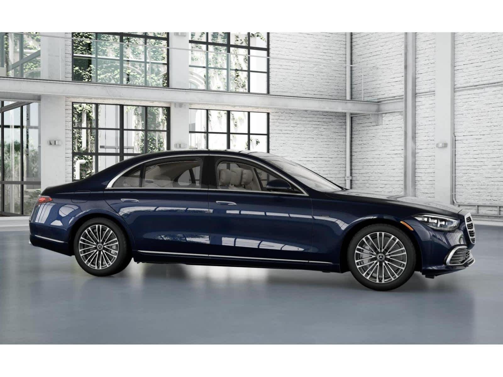 New 2025 Nautical Blue Metallic Mercedes-Benz S 580 image 13