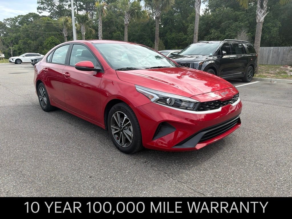 Certified Used 2023 Red Kia LXS image 1