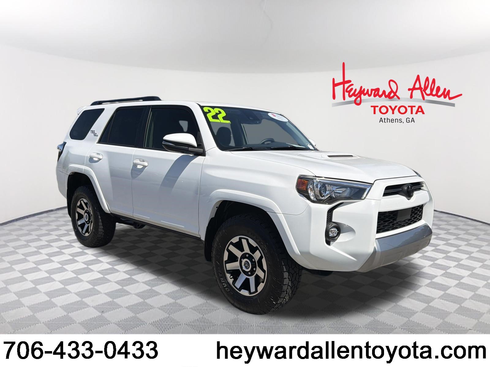 Certified Used 2022 White Toyota TRD Off-Road Premium image 1
