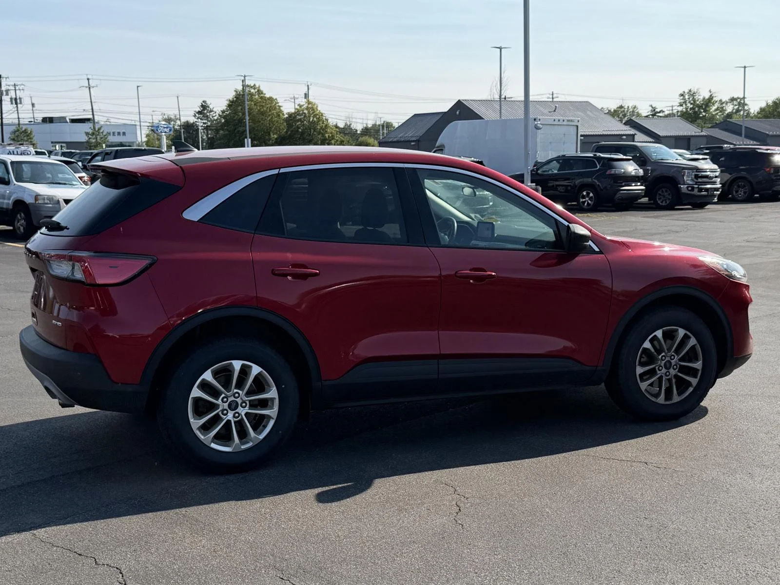 Used 2022 Rapid Red Metallic Tinted Clearcoat Ford  image 5