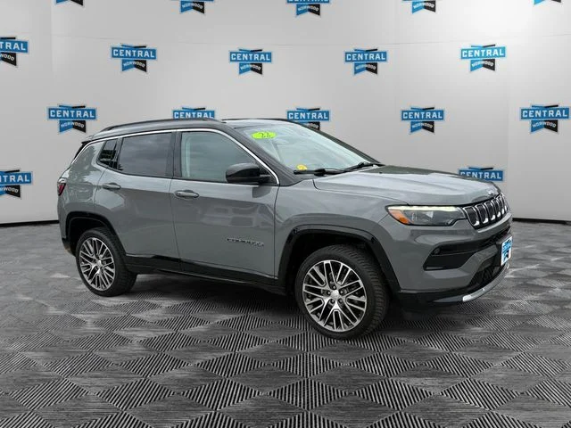 Certified Used 2022 Gray Jeep Limited image 8