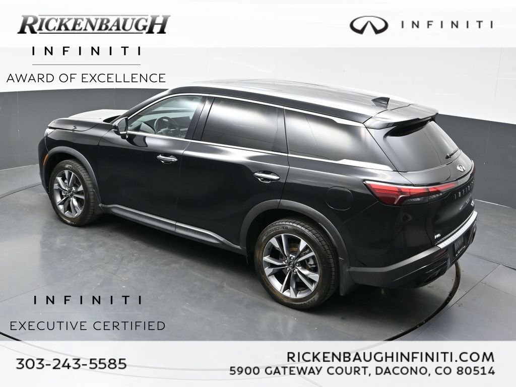 Certified Used 2023 Black INFINITI LUXE image 37