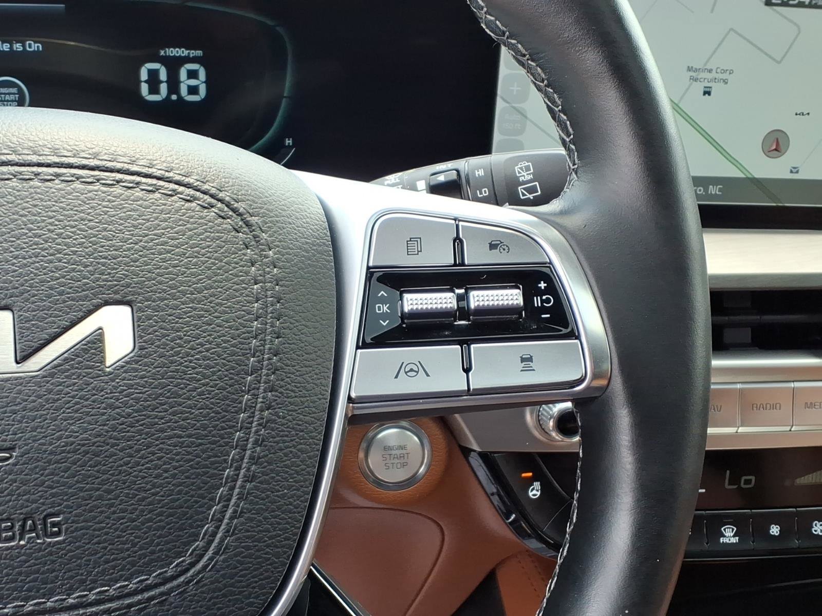 Used 2023 Glacial White Pearl Kia EX X-Line image 14