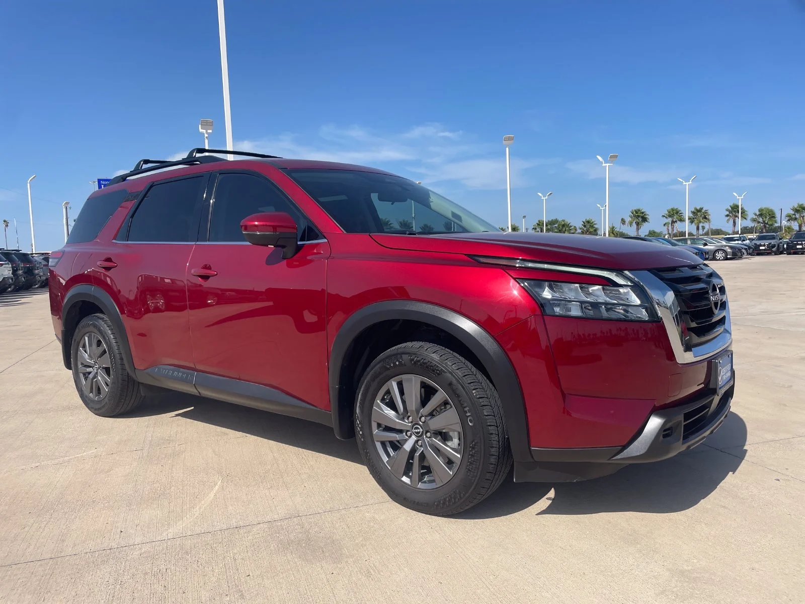 Used 2025 Red Nissan SV image 7