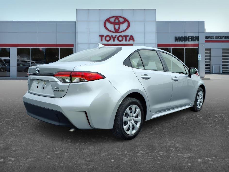 Used 2024 Classic Silver Metallic Toyota Hybrid LE image 6