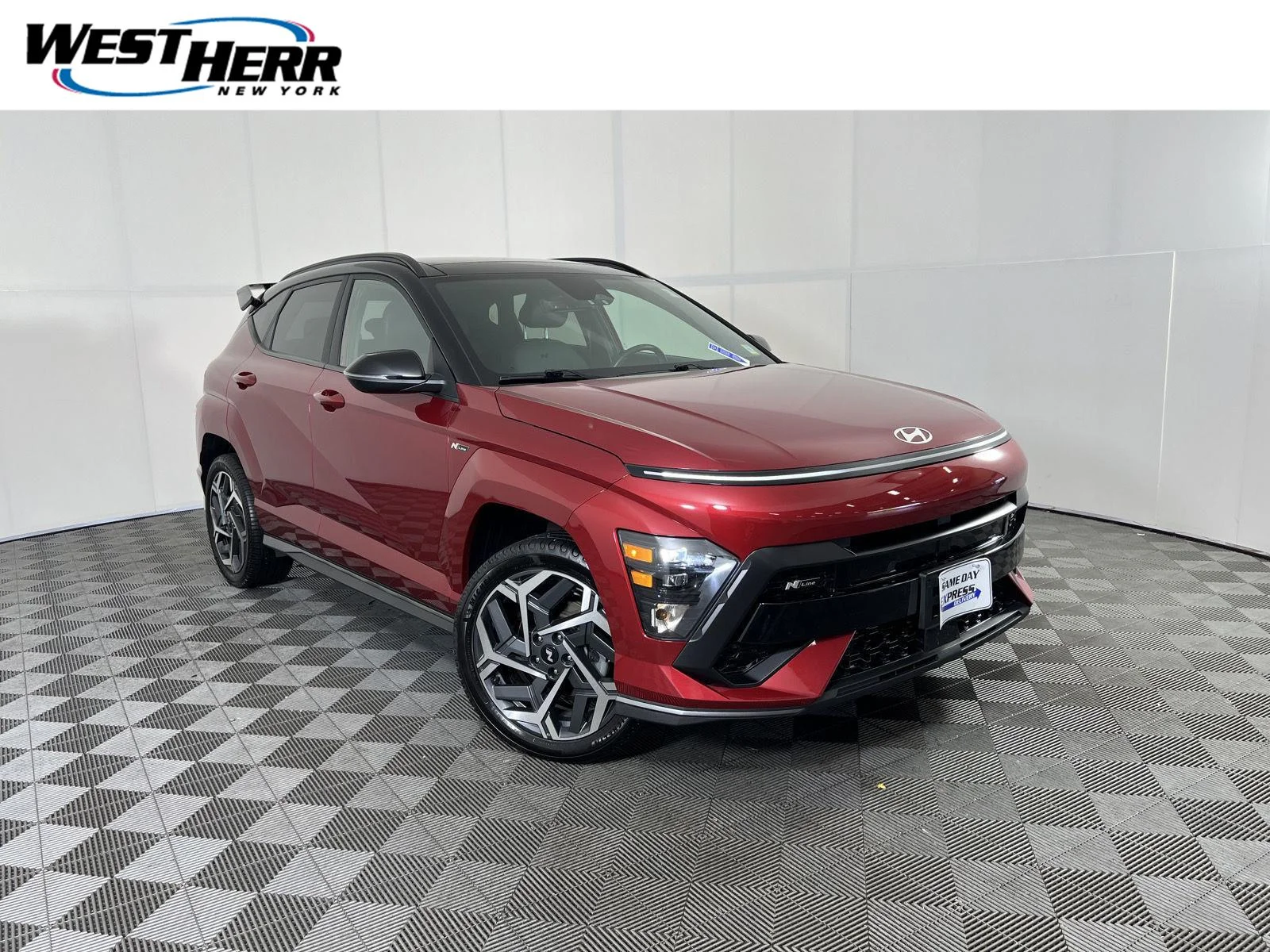 Used 2024 Ultimate Red Metallic w/Black Roof Hyundai N Line image 1