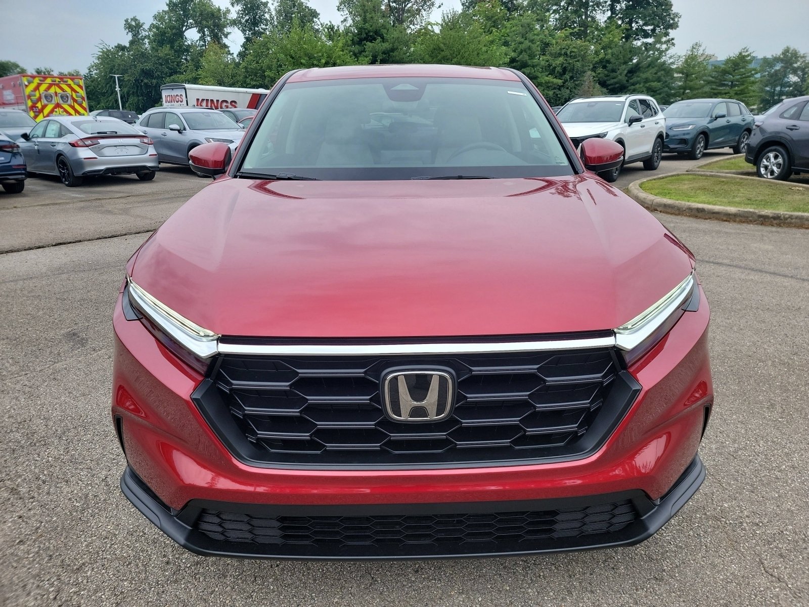 New 2026 Radiant Red Metallic Honda LX image 2