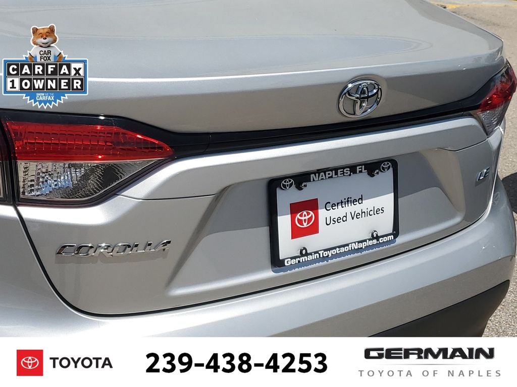Certified Used 2025 Silver Toyota LE image 17