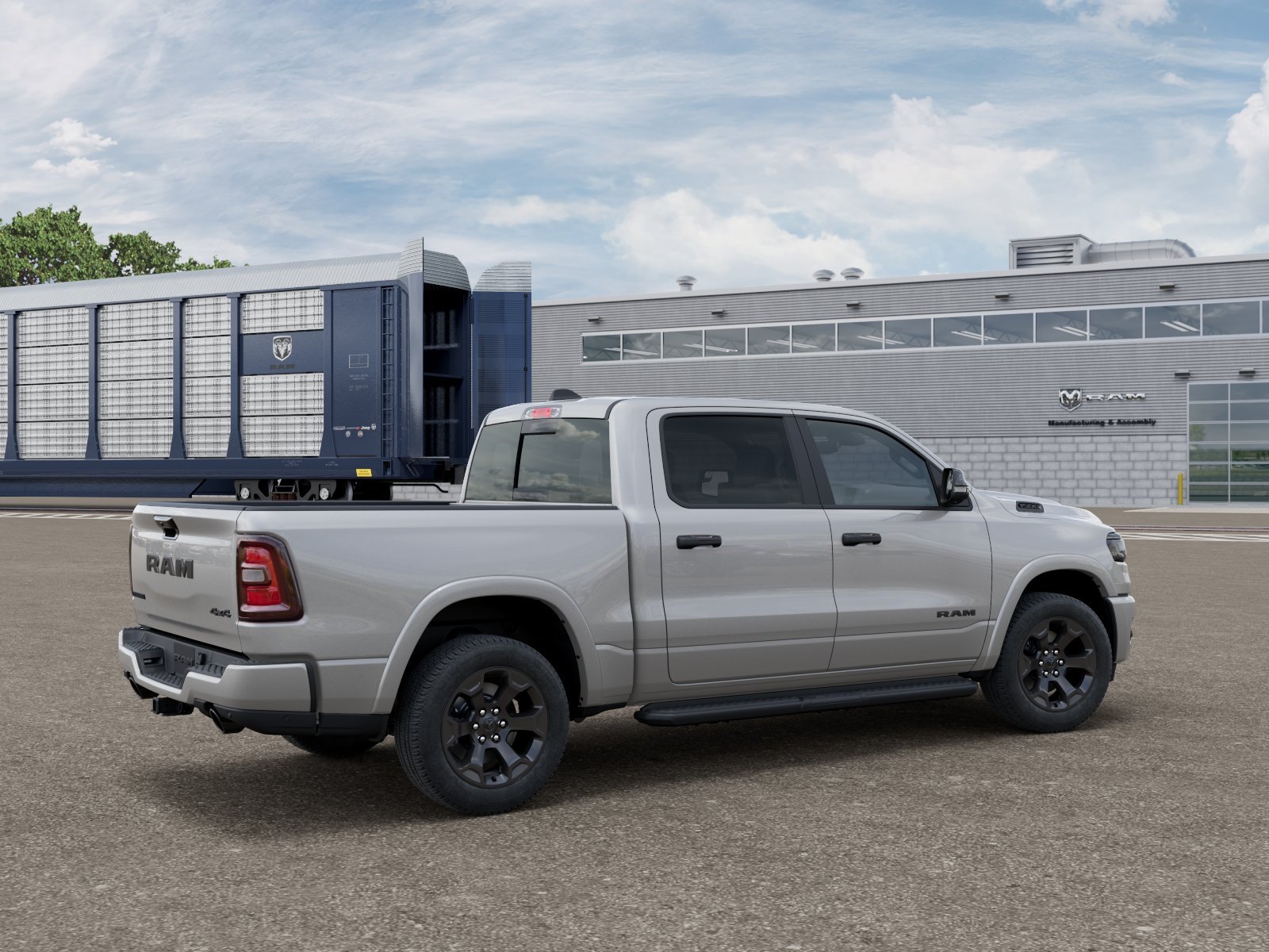 New 2026 Silver Zynith Exterior Paint RAM Lone Star image 2