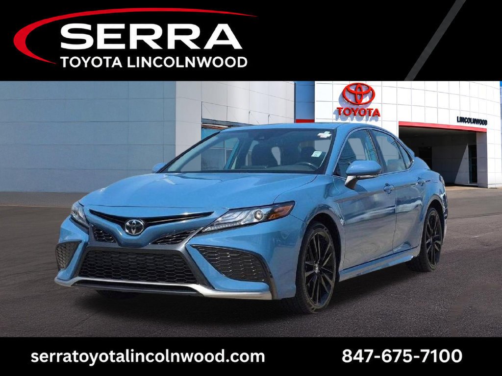 Used 2024 Blue Toyota XSE image 1