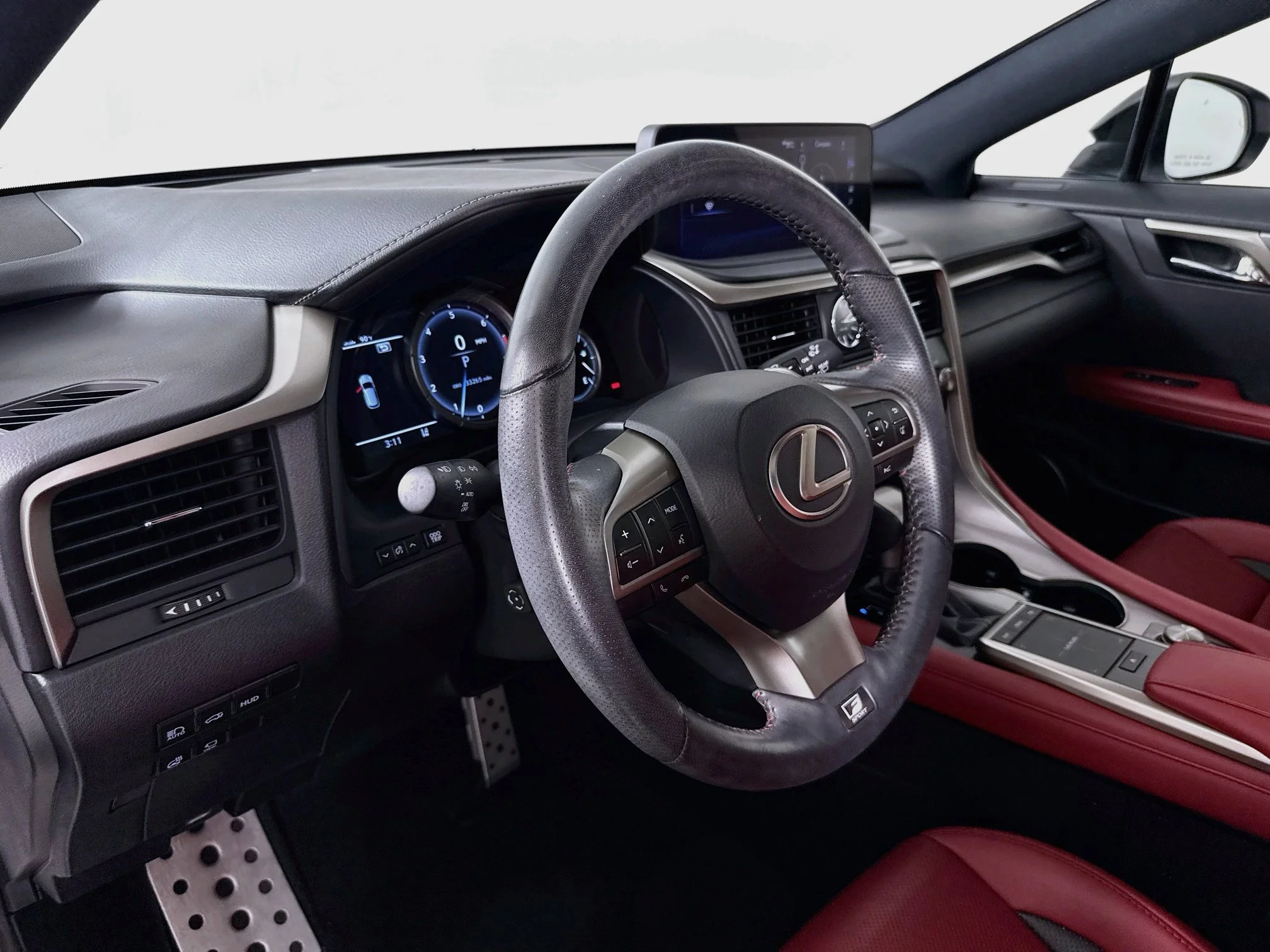 Used 2021 Ultra White Lexus 350 F SPORT Appearance image 10