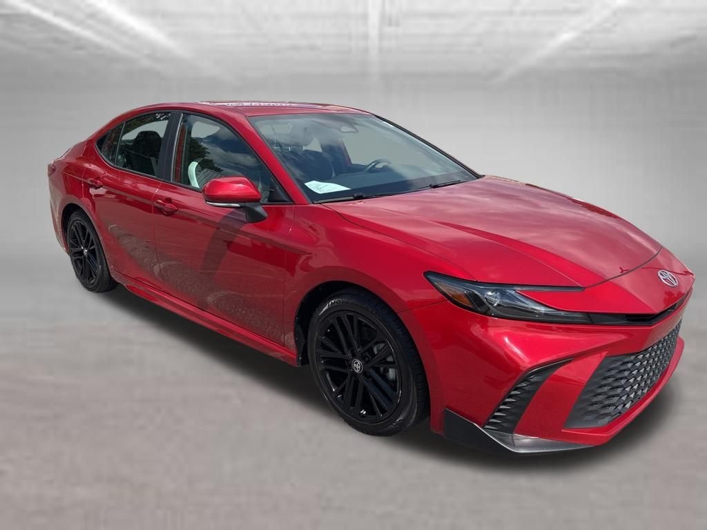 Used 2025 Red Toyota SE image 8