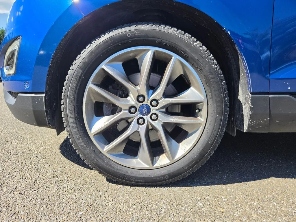Used 2017 Blue Ford Titanium image 10
