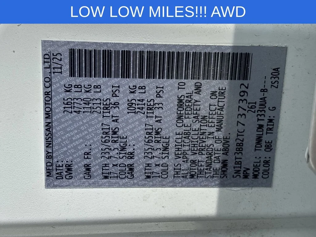 Used 2026 White Nissan SV image 15