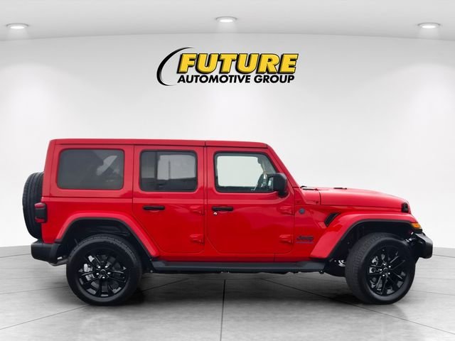 Used 2025 Red Jeep Sahara 4xe image 3