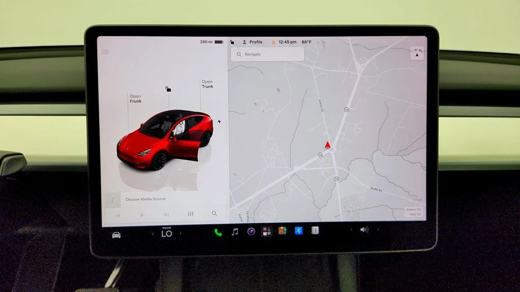 Used 2023 Red Multi-Coat Tesla Long Range AWD image 25