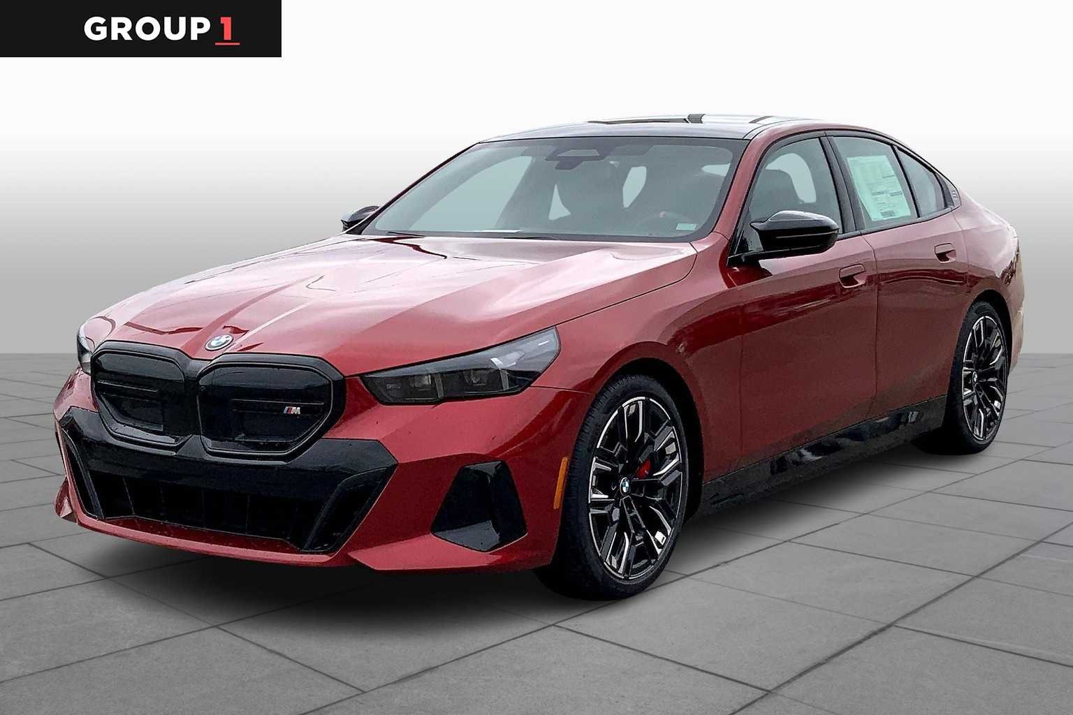 Vegas Red Metallic 2025 BMW i5 M60 AWD Sedan All-Wheel Drive